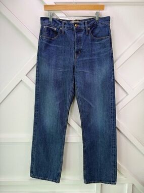 J. Crew Point Sur Selvedge Limited-edition Canyon Mid Rise Boyfriend Jean Sz 28